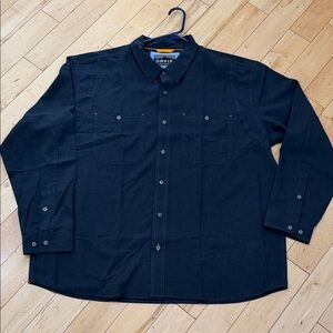 Orvis Charcoal Active Fit/Performance Men's long sleeve button down Casual Shirt